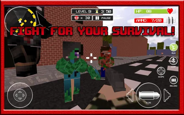 Dead Walkers Survival Games android App screenshot 4